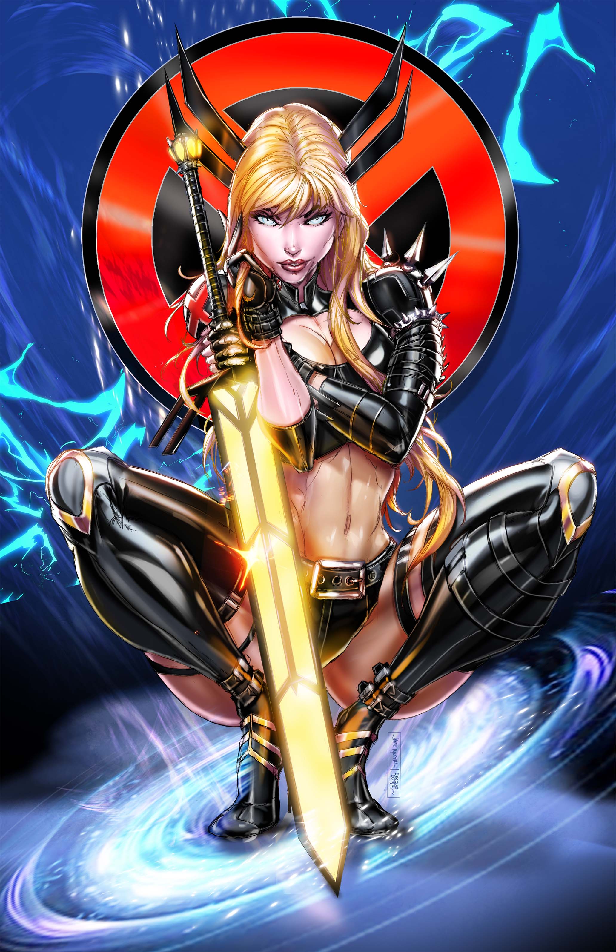 2025 Mutant Sorceress Blue Virgin Cosplay Exclusive