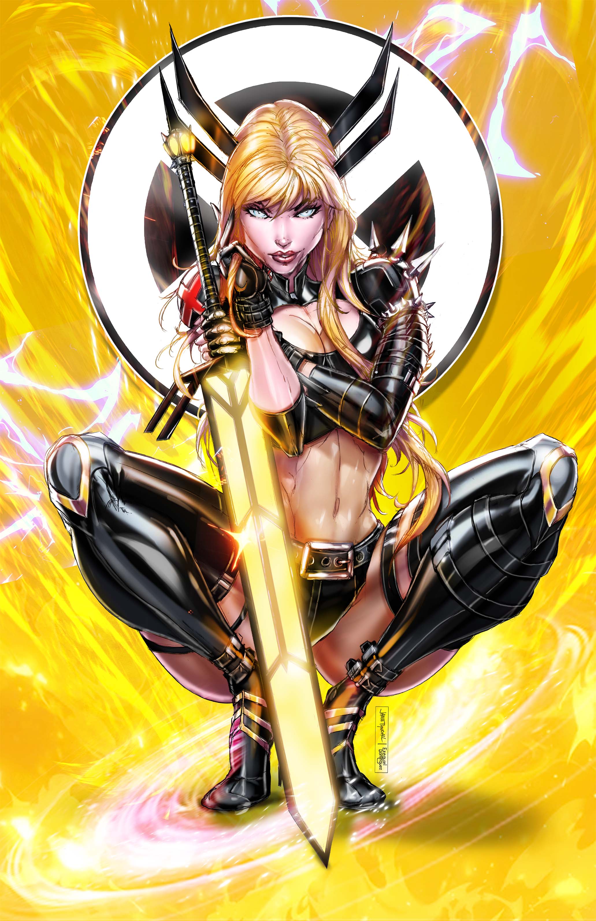 2025 Mutant Sorceress Yellow Virgin Comic Cosplay Exclusive