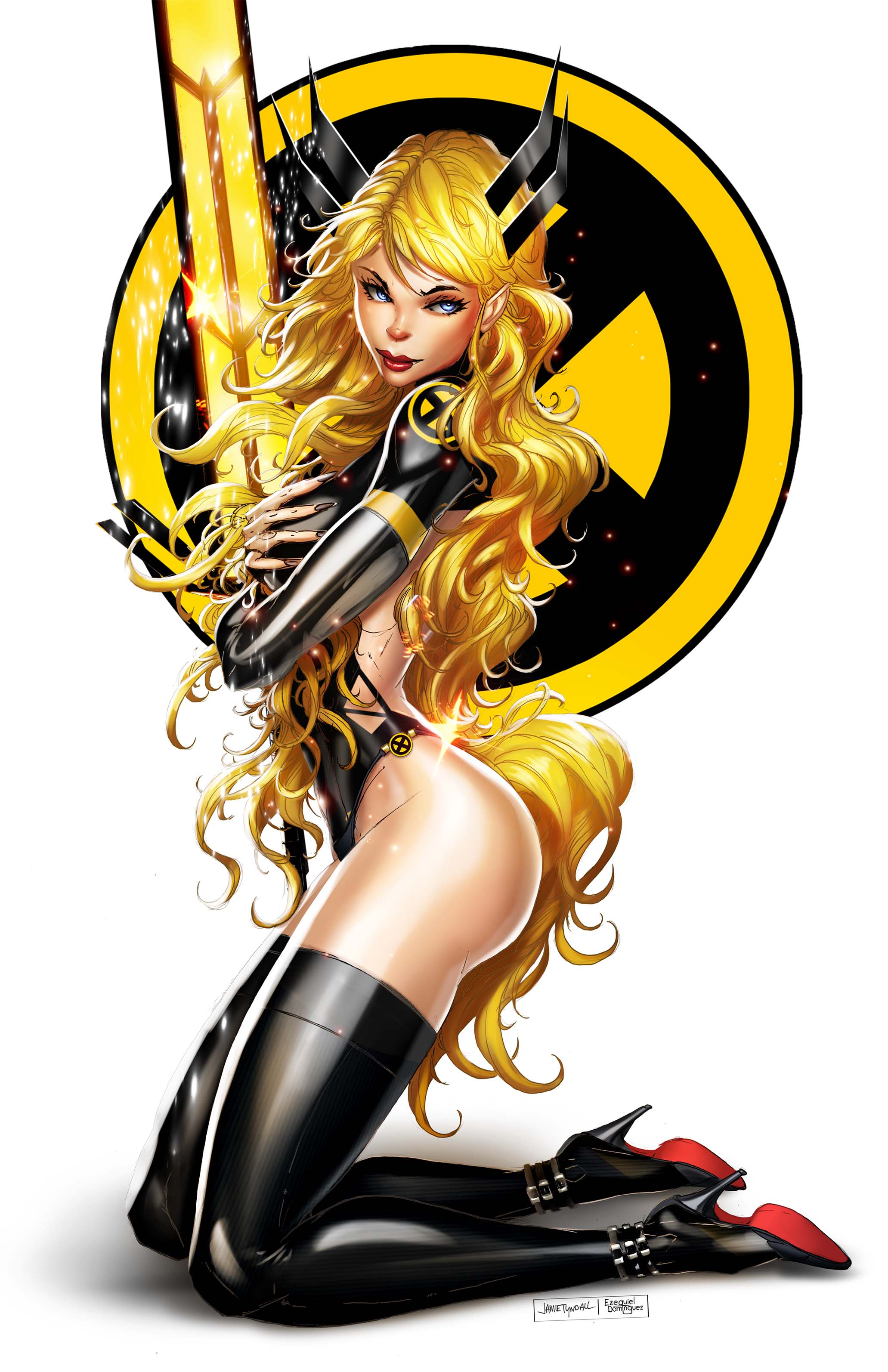 2025 Mutant Sorceress Kneeling Metal Cosplay Comic