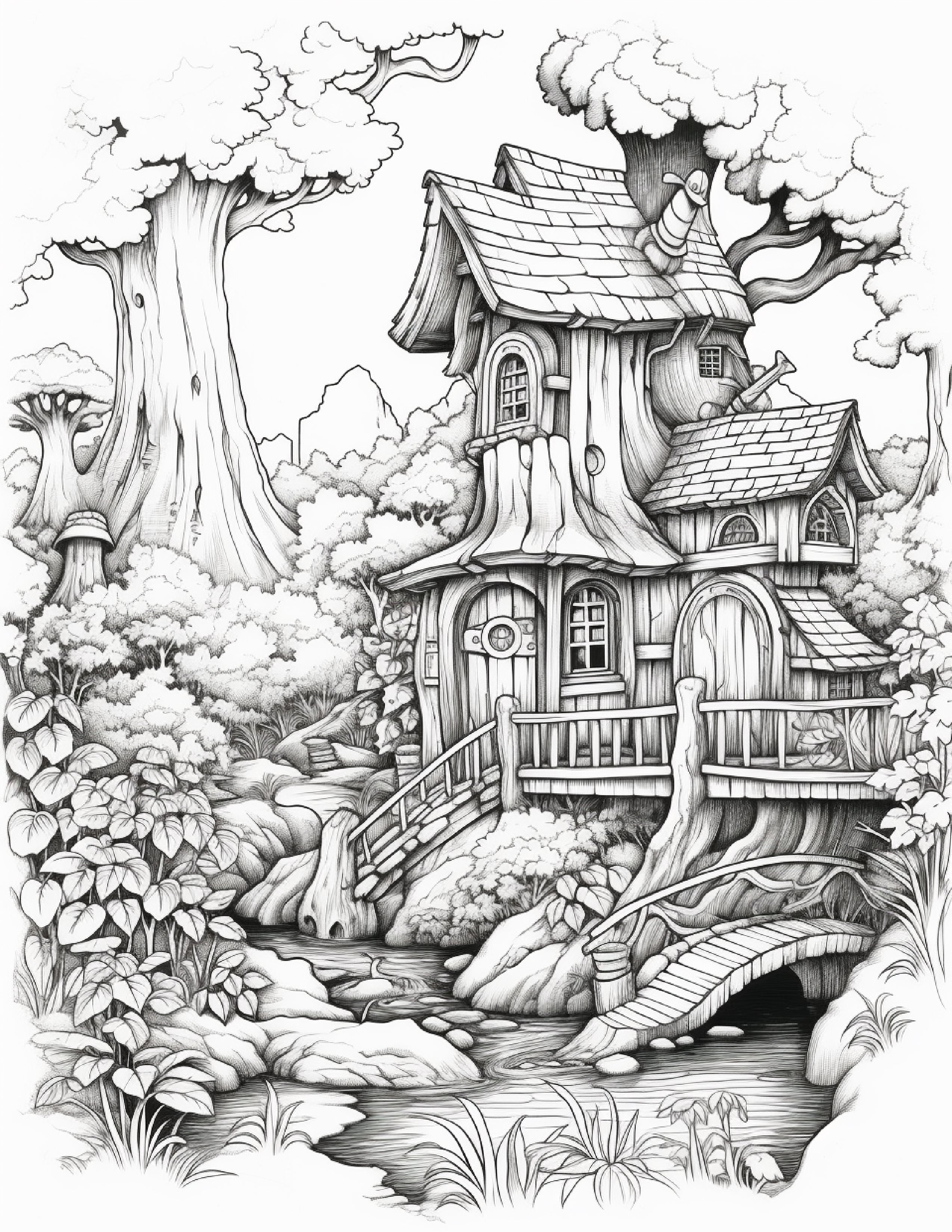 Secret Garden Coloring Collection – Volume One