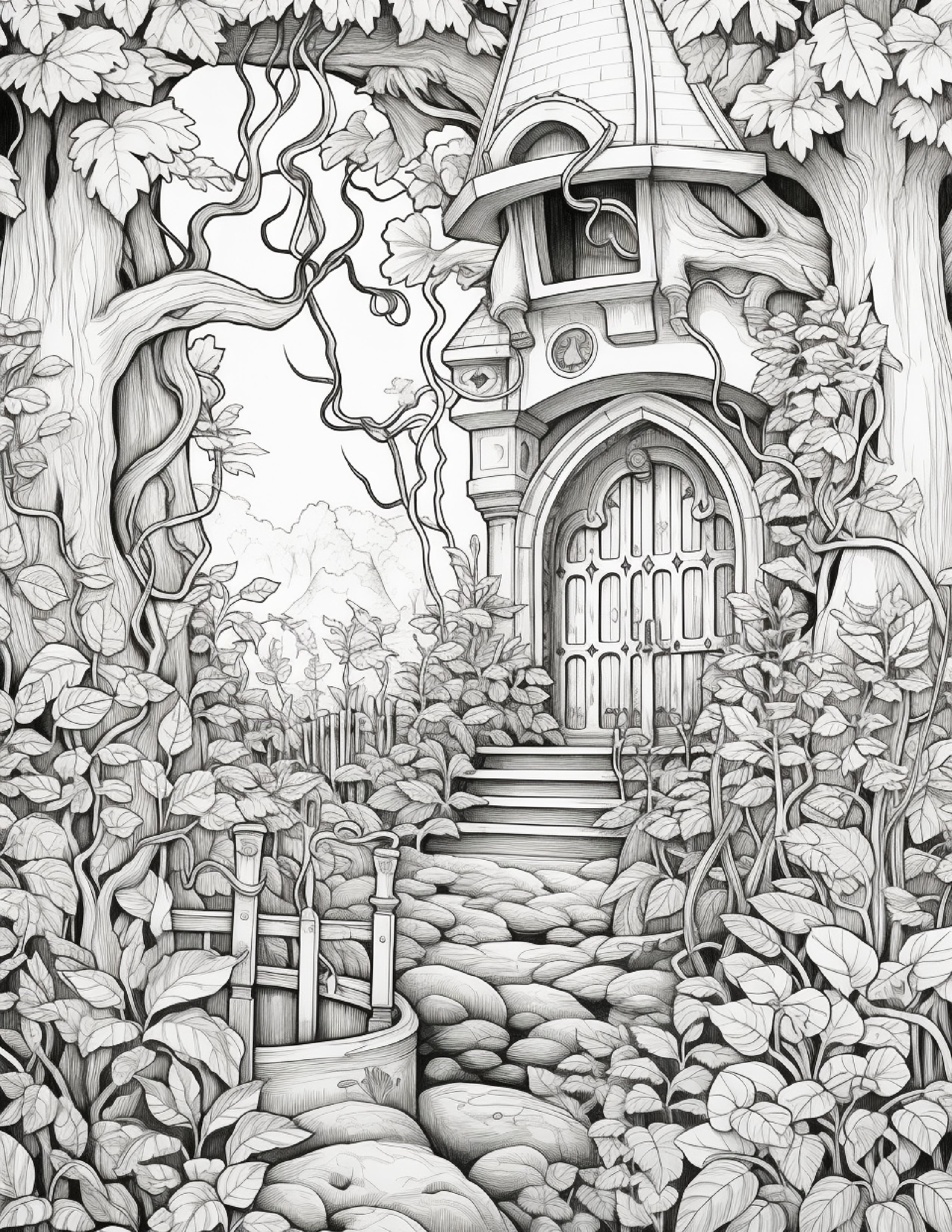 Secret Garden Coloring Collection – Volume One